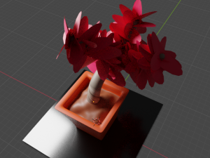 Bonsi Rosa 3D Model