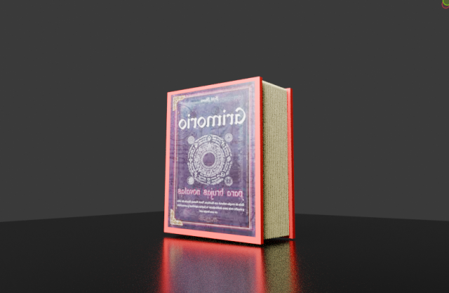 Grimorio Libro 3D-Modell .c4d .max .obj .3ds .fbx .stl .blend 