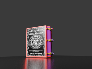 Grimorio Libro 3D-Modell