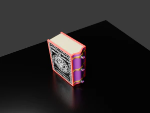 Grimorio Libro 3D Model