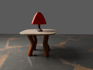 Mesa de noche Modelo 3D