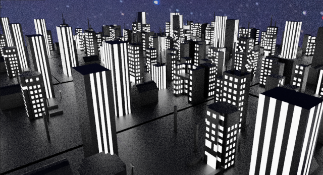 Ciudad 3D Model .c4d .max .obj .3ds .fbx .stl .blend 
