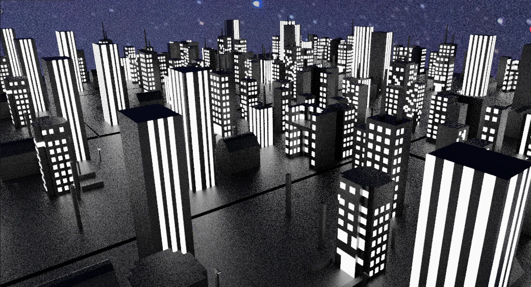 Cidade Modelo 3D .c4d .max .obj .3ds .fbx .stl .blend 