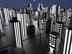 Ciudad 3D Model