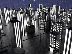Cidade Modelo 3D