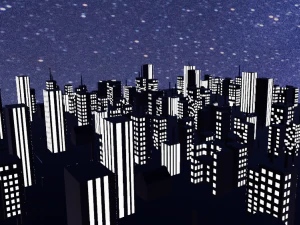 Cidade Modelo 3D