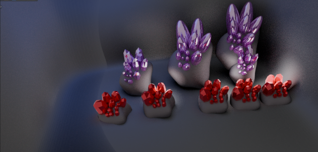 Dungeons Mineral 3D Model .c4d .max .obj .3ds .fbx .stl .blend 