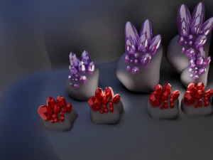 Dungeon minerali Modello 3D