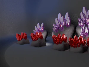 Dungeons Mineral 3D Model
