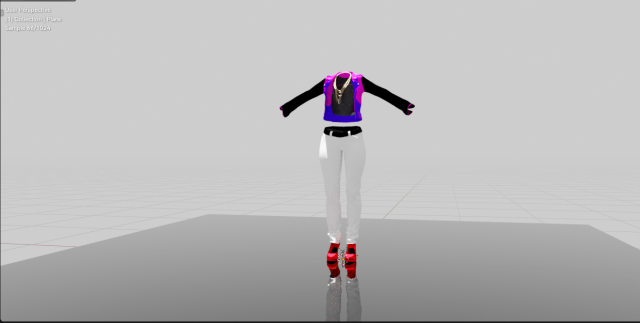 Womenswear 3D Model .c4d .max .obj .3ds .fbx .stl .blend 