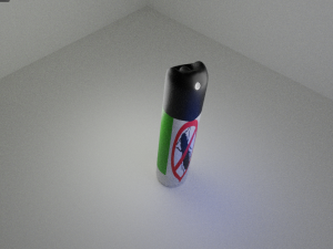 Insecticida 3D-Modell