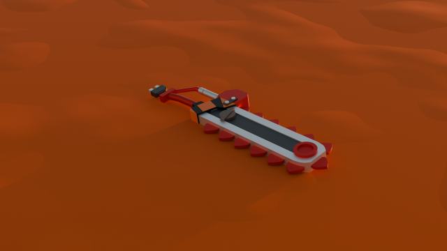 Chainsword Modello 3D .c4d .max .obj .3ds .fbx .stl .blend 