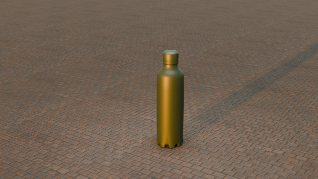 Bottle Model 3D .c4d .max .obj .3ds .fbx .stl .blend 