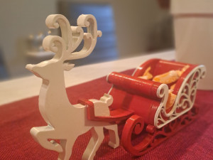 Christmas Sled 3D Print Model