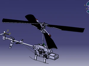 RC HELICOPTER 3D Model