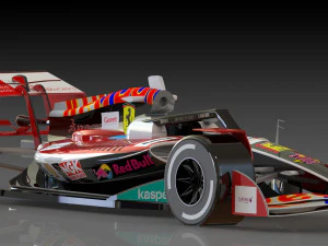 ФЕРРАРИ Ф1 3D Модель