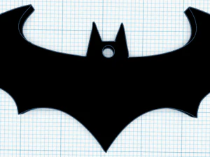 Logo de Batman Modèles 3D en vedette
