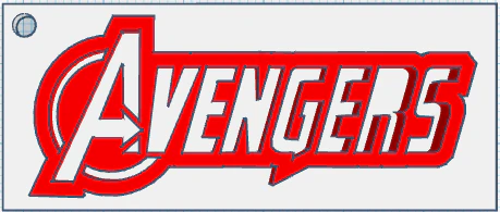 Keychain of avengers 3D Print Model .c4d .max .obj .3ds .fbx .stl .blend
