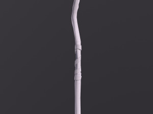 Magic wooden staff Modelo 3D