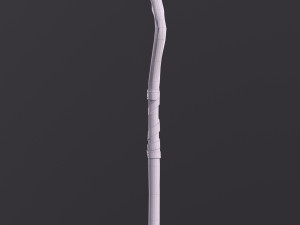 Magic wooden staff Modelo 3D