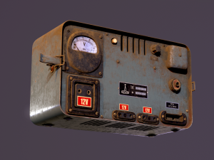 Soviet electrical equipment Modelo 3D