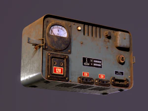 Soviet electrical equipment 3D Model