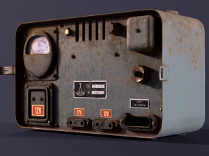 Soviet electrical equipment 3D Model