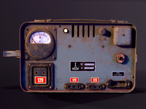 Soviet electrical equipment 3D Модель