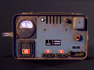 Soviet electrical equipment 3D Model
