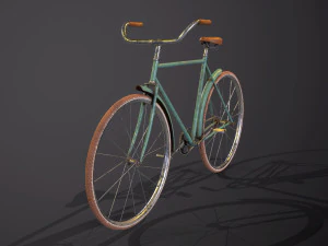 Vintage bicycle 3D Model
