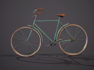 Vintage bicycle 3D Модель