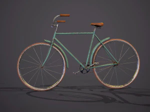 Bicicletta d'epoca Modello 3D