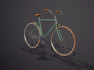 Vintage bicycle 3D Модель