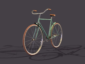 Vintage bicycle 3D Модель