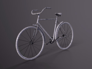 Vintage bicycle 3D Модель