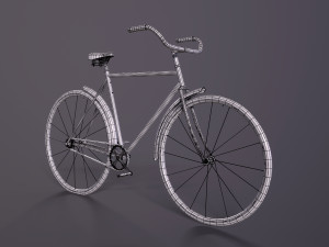Vintage bicycle 3D Модель