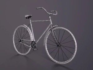 Bicicletta d'epoca Modello 3D