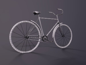 Vintage bicycle 3D Модель