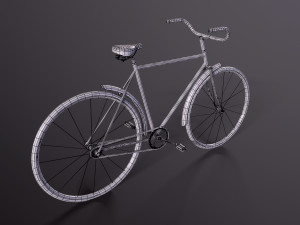 Vintage bicycle 3D Модель