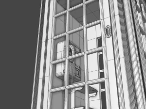 Red telephone box 3D Model