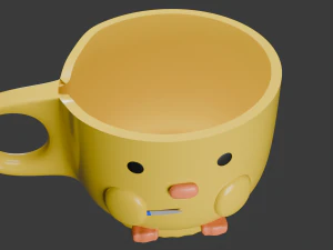 Cup the duck 3D Model