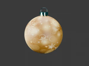 Palla di Capodanno Modello 3D