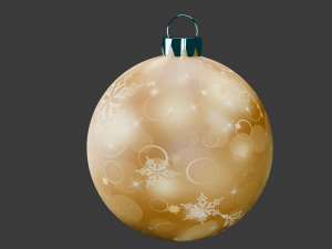 New Years ball Modelo 3D
