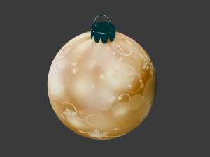 New Years ball Modelo 3D