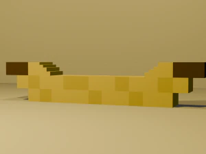 Banana by makakk 3D Print Model