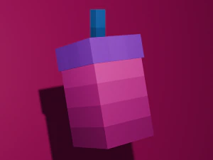 Drink Bubble Tea 3D Model