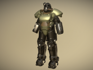 Fallout Power Armor T51 3D Принт Модель