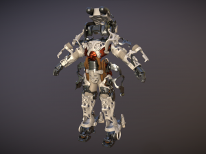 Fallout Power Armor Frame 3D-Druckmodell