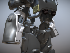 Fallout Power Armor T60 Modèles 3D en vedette