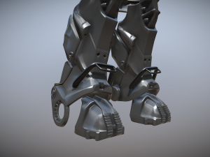 Fallout Power Armor T60 Modèles 3D en vedette